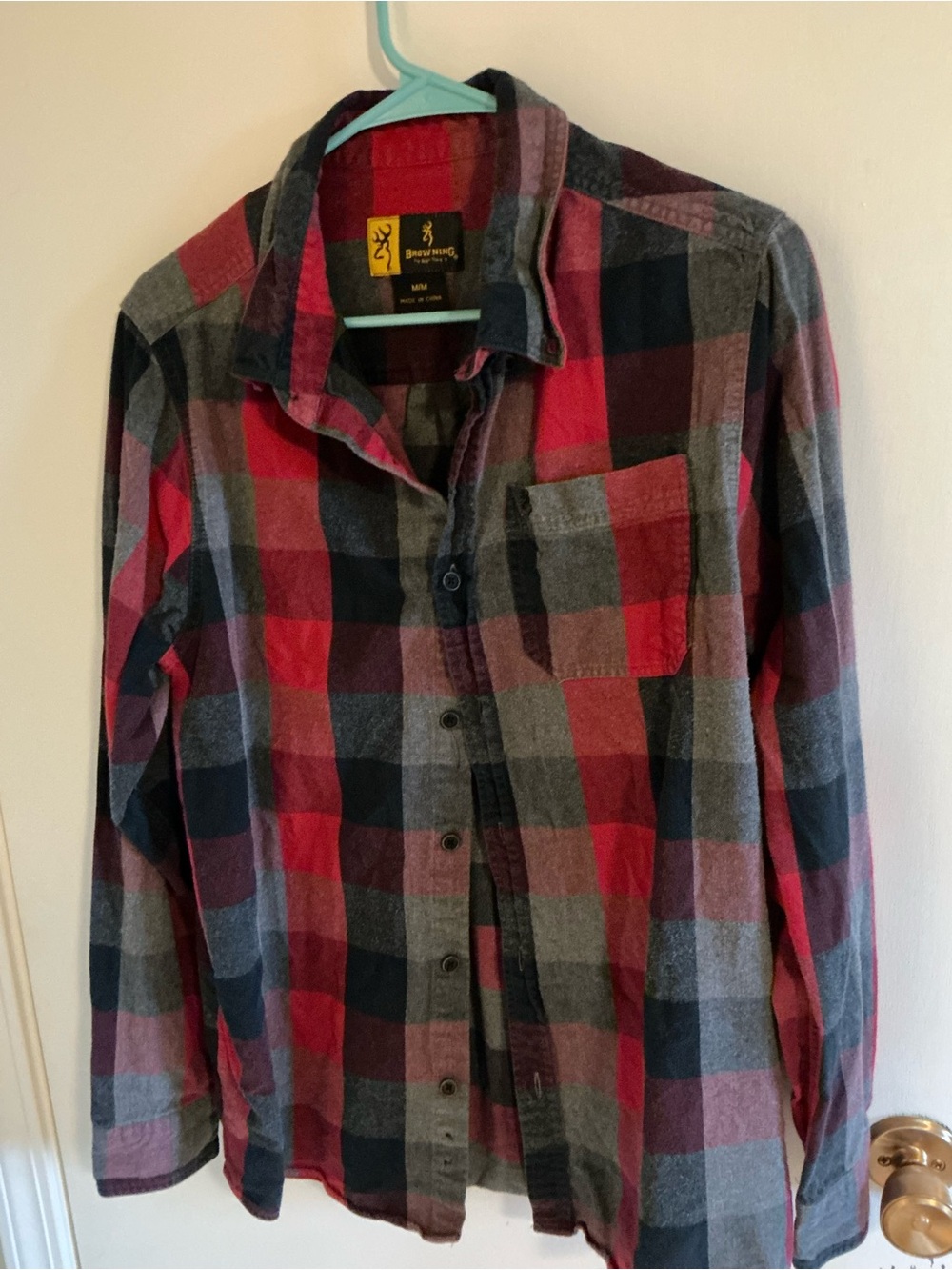 Montana Hunter’s - Browning Flannel Shirt 100% cotton